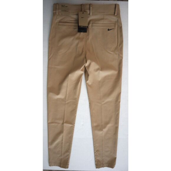 Nike FD5622-200 Men's Sz 32x34 Tan Slim Fit Ankle Length Chino Golf Pants - Picture 2 of 7
